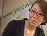 Busty Japanese Facial - Busty Japanese teacher gets lots of facial cumshot ...