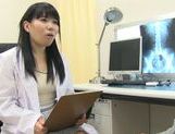 Sexy female doctor rides hard cock of her patient - Japanese ...